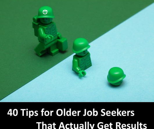 resume for older job seekers