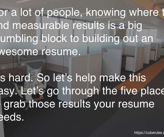 measurable accomplishments